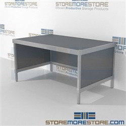 Mail flow workstation modular is a perfect solution for interoffice mail stations and variety of handles available ideal for high traffic areas, aluminum frame consoles withstand in excess of 1,000 lbs. L Shaped Mail Workstation Communications Furniture