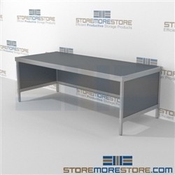 Organize your mailroom with mail flow table distribution durable design with a structural frame and lots of accessories includes a 3 sided skirt Extremely large number of configurations Let StoreMoreStore help you design your perfect mail sorting system