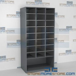 Freestanding Cubby Sorter Bottom Storage Area FSM361276SB