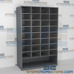 Legal-depth Stand-up Mail Sorter Bottom Storage FSM481676LB