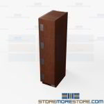 Staff Laminate Bag Lockers Locking Systems Wood Locking Units