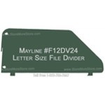 Mayline Safco F12DV24, file divider,file support,four-post,shelving,metal divider,steel divider,adjustable divider,divider,mayline,kwikfile,case type,letter,letter size,4-post,four-post,letter size file divider,cantilever,F12DV24