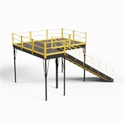 [Discontinued] Southwest Solutions Mezzanine 16' x 17'