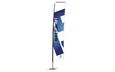 15 ft. - L Block Flag