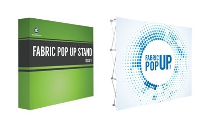 10x8ft Straight Fabric PopUp Stand