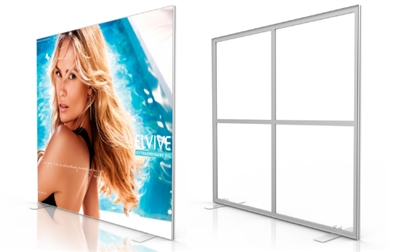 SEG System -D40- 8x8ft - Double side graphic package