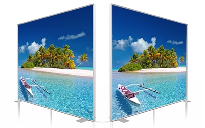 SEG System -D80- 10x8ft - Double side graphic package