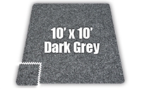 Soft Carpet Dark Grey 10x10ft