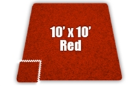 Soft Carpet Red 10x10ft