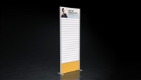 SEG Modular Light Booth-Slat wall Display