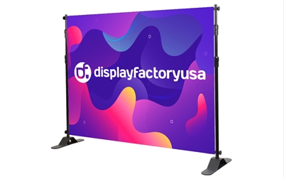 Adjustable Banner Stand 10x8 Graphic Package