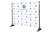 Adjustable Banner Stand 8x8ft Graphic ONLY