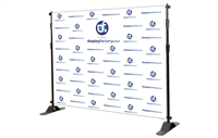 Adjustable Banner Stand 8x8ft