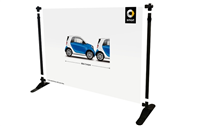 Adjustable Banner Stand 10x10ft Graphic ONLY