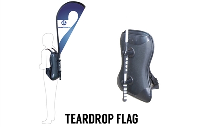 Teardrop Backpack Banner