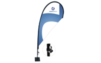 Teardrop Flag Kit - XS 6.5ft