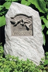 Hummingbird Welcome Stone