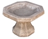 Octagonal Bird Bath - Small