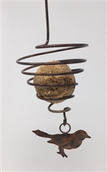 Bird Spiral Suet or Fruit Feeder