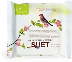Mealworm and Berry Suet Cake from Pacific Bird