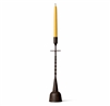 Handmade Iron Candle Holder - Twisted Cross