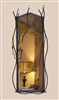 New Shoots Mirror With 3 Candles 13"x 36"