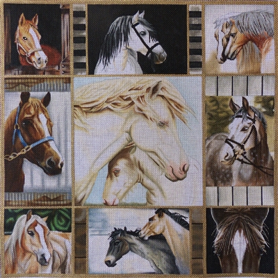 1044 Horse Collage