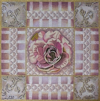 1060 Mauve & Pink Rose Collage