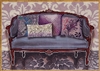 1075a Purple Couch
