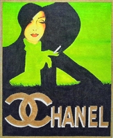 1121 Vintage Chanel Poster