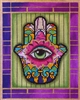 405c Purple & Magenta Hamsa