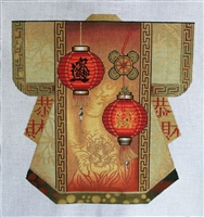 773 Red Lantern Kimono