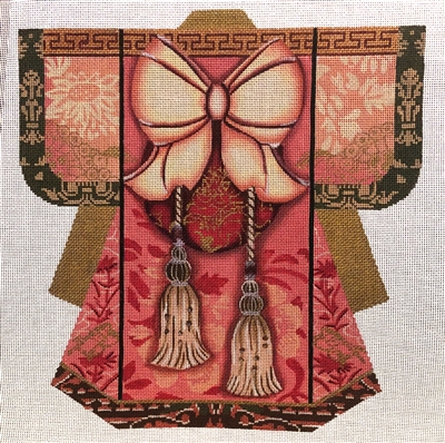 776a Sm. Pink Bow Kimono
