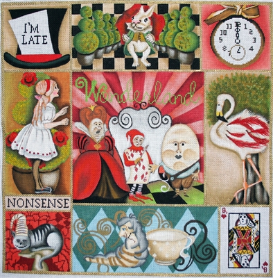 997 Alice in Wonderland Collage