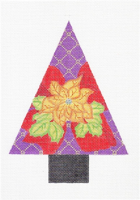 CT-1c Poinsettia Tree Ornament