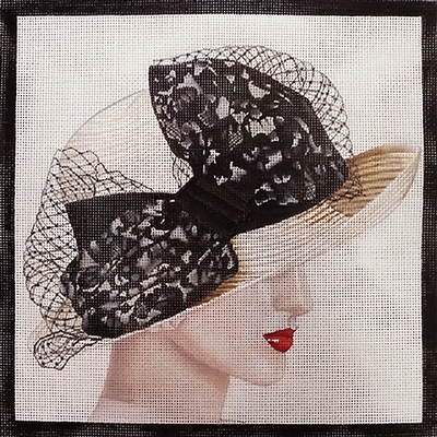 PH-2b Black Lace Hat