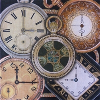 PW-2 Gold Pocketwatch Collage