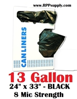 13 Gallon Garbage Bags Can Liners 13 GAL Trash Bags