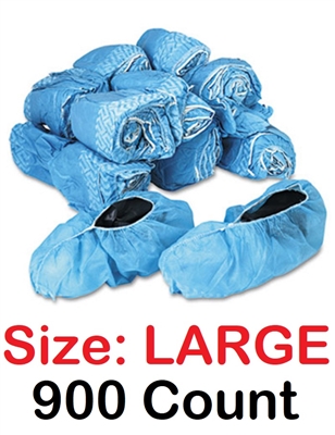 Disposable Shoe Covers Booties for Daycare, Hospital, Medical, Anti Skid Non Skid 900 Count