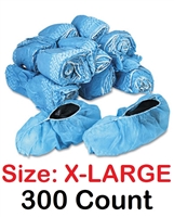 XL Disposable Shoe Covers Booties for Daycare, Hospital, Medical, Extra Large, Anti Skid Non Skid, X-Large