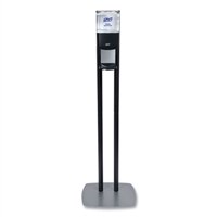 Gojo Purell Model 7218-DS GOJO Purell ES8 Hand Sanitizer Floor Stand Graphite / Silver w/ Dispenser