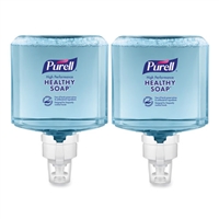GOJO Purell Model 7785-02 - ES8 CLEAN RELEASE Technology (CRT) Healthy Soap High Performance Foam Soap - Fragrance Free - 2 x 1200ml Refill Cartridges