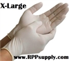 Disposable Powder Free Latex Daycare Gloves 10 x 100ct X-LARGE