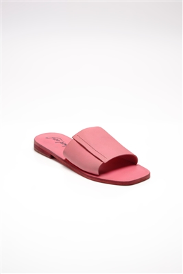 Free People Verona Slide Sandal Watermelon Pink