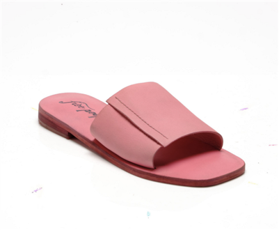 Free People Verona Slide Sandal Watermelon Pink