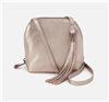 HOBO Bags Nash Pink Gold Metallic Leather Crossbody Bag