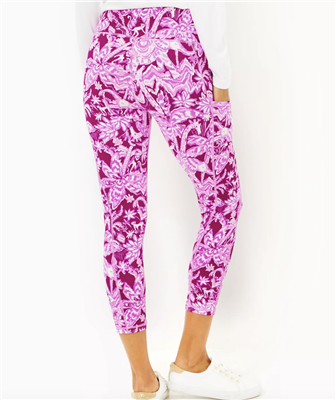 Lilly Pulitzer, Pants & Jumpsuits, Lilly Pulitzerluxletic 2inch Weekender  High Rise Crop Legging