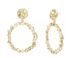 Lilly Pulitzer Gold Enchanted Escape Earrings