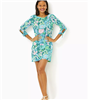 Lilly Pulitzer Lidia Boatneck Dress Hot On The Vine Print
