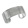Sterling silver dot cuff bracelet